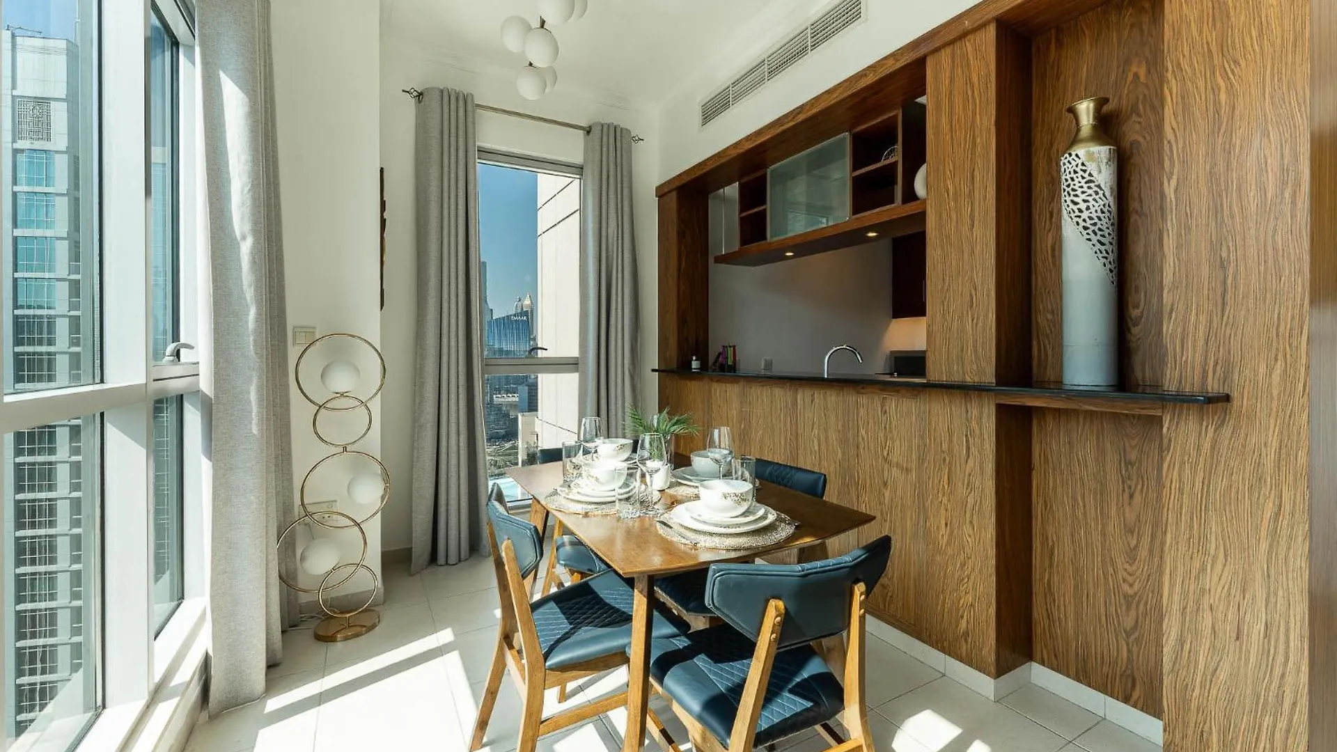 Superb 1-Bedroom Apartment With Full Burj Khalifa View - 5-Min Walk To Dubai Mall Egyesült Arab Emírségek